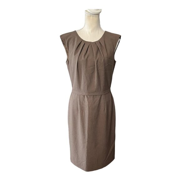 Tahari Arthur S. Levine Brown Cocktail Dress - Picture 1 of 8